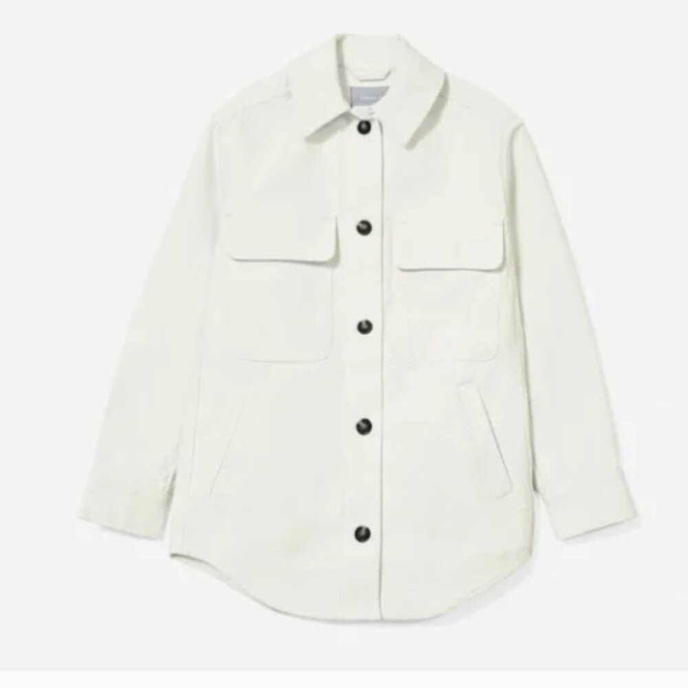 Everlane Oversized Shacket jacket in canvas Size xs